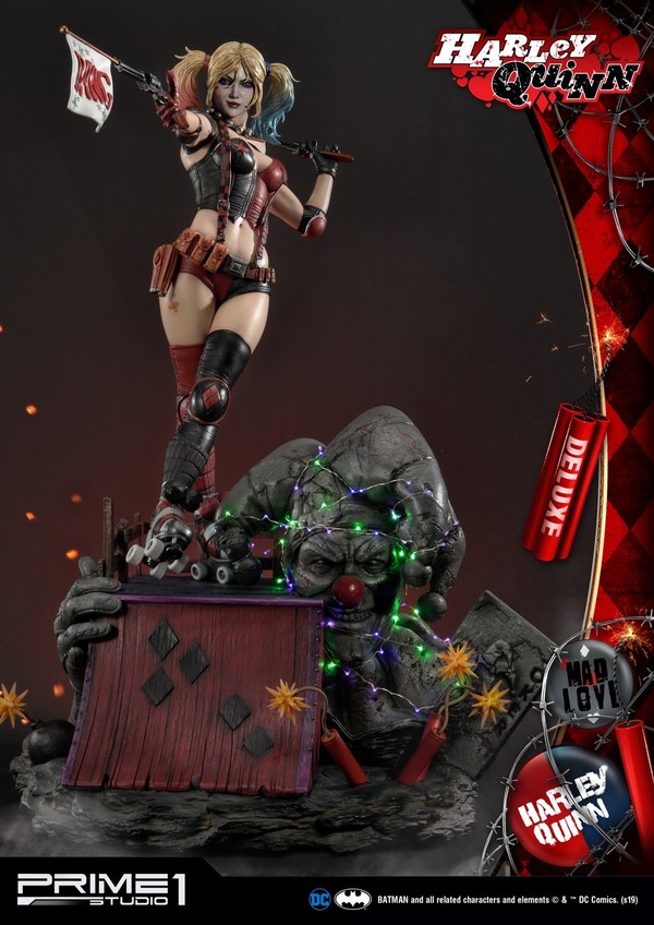Harley Quinn (DX), Batman, Prime 1 Studio, Pre-Painted, 1/3, 4562471908217